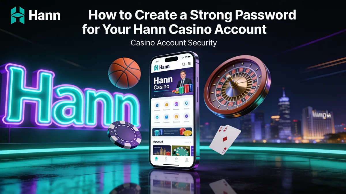 How to Create a Strong Password for Your Hann Casino Account — hann casino in the Philippines