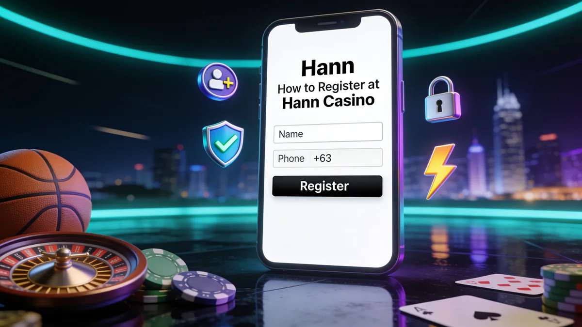 How to Register at Hann Casino for players in the Philippines